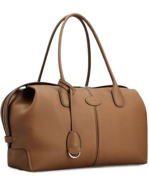 Tod's Tods Designer Leather Tote - Brown