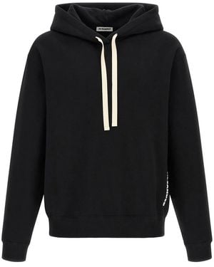 Jil Sander Cotton Hoodie - Black
