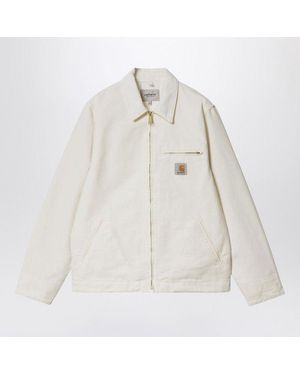 Carhartt Detroit Jacket Hamilton Wax Color - White