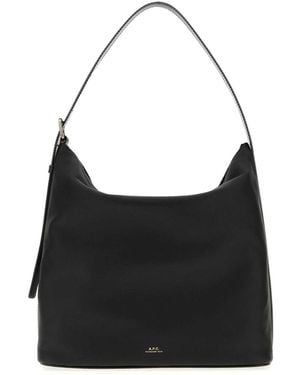 A.P.C. Vera Shoulder Bag - Black