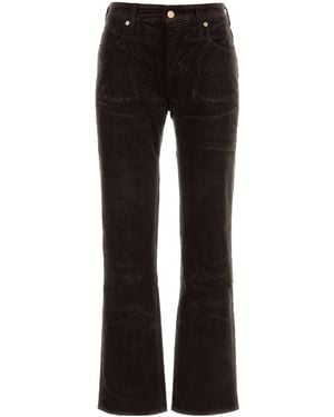 Seven7 Chocolate Corduroy Calie Pant - Black