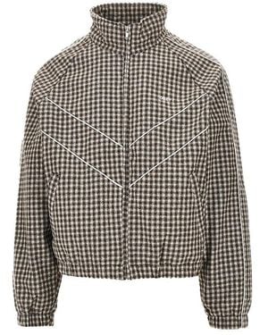 Obey Leisure Padded Blouson Jacket - Gray