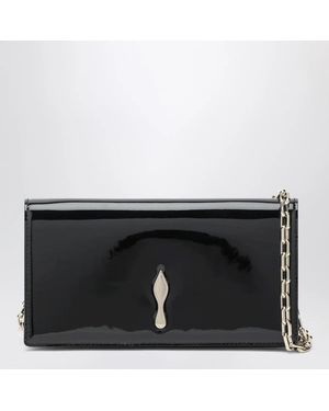 Christian Louboutin Bettina Patent Clutch - Black
