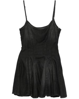 DIESEL Denim Mini Dress - Black