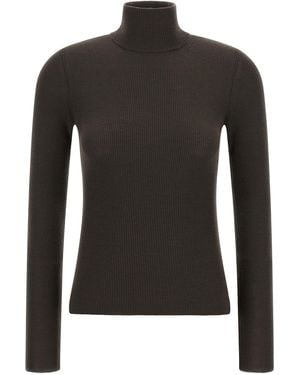 Max Mara 'Cavallo' Turtleneck Jumper - Black