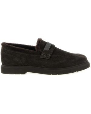 Brunello Cucinelli 'Penny Loafer' Loafers - Black