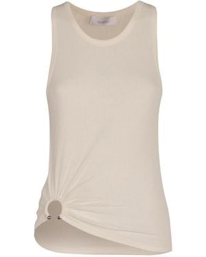 Rabanne Cotton Tank Top - Natural