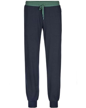CALIDA Lyocell Track Pants - Blue