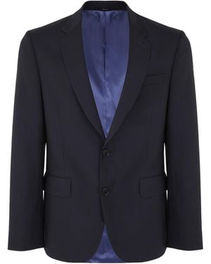 Paul Smith Tailored Fit 2-Button Jacket - Blue
