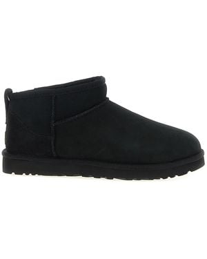 UGG 'Classic Ultra Mini' Ankle Boots - Black