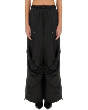 The Attico Long Pants - Black