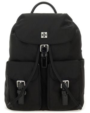 Tory Burch Backpack Virginia Shoulder Bags - Black