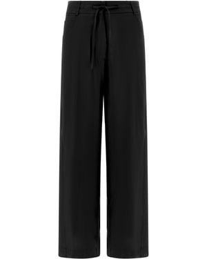 Nude Viscose Pants - Black