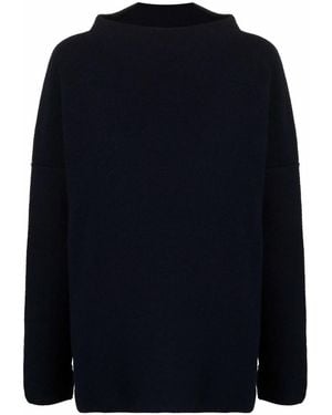 Daniela Gregis Wool Turtle-Neck Sweater - Blue
