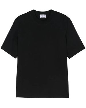 Filippa K Mock Neck Tee - Black