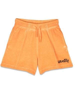 Marcelo Burlon Marcelo Burlon County Of Milan Sweatshorts - Orange