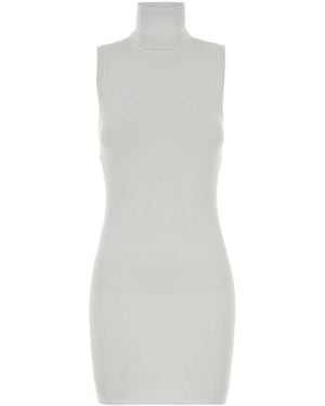 Gucci Stretch Jersey Mini Dress - White