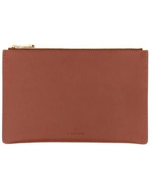 Il Bisonte Leather Case - Brown