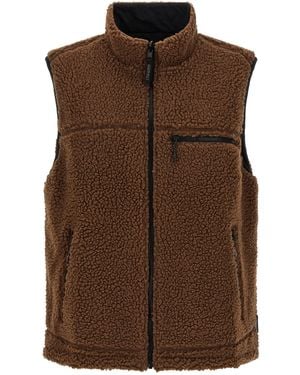 Gramicci 'Sherpa' Reversible Vest - Brown