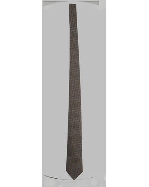 Giorgio Armani Giorgio Armani Silk Jacquard Neckties - Grey