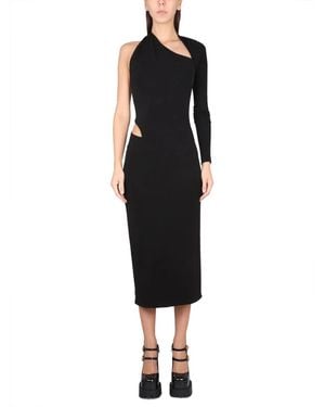 Versace Jersey Dress - Black