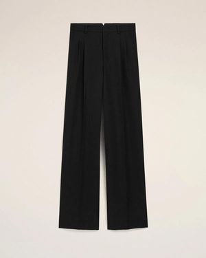 Ami Paris Straight Pants - Black