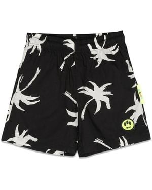 Barrow Poplin Shorts - Black