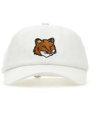 Maison Kitsuné Cappello - White