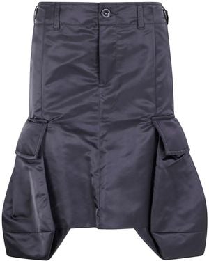 Sacai Nylon Twill Skirt - Blue