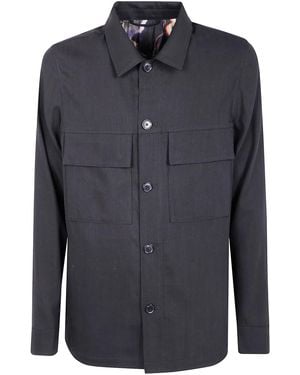 Paul Smith Shirt Jacket - Blue