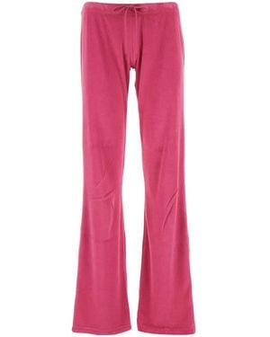 Balenciaga Velvet Trousers - Pink