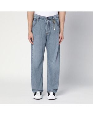 DARKPARK Wide-Leg Donte Washed Jeans - Blue