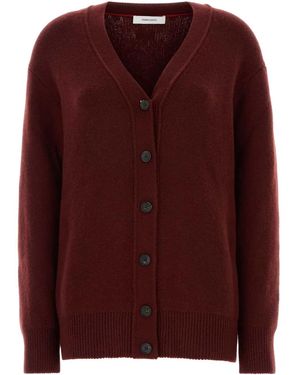 Ferragamo Cardigan Scollo V - Purple