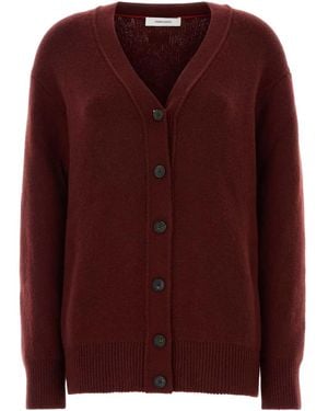 Ferragamo Cashmere Blend Cardigan - Purple