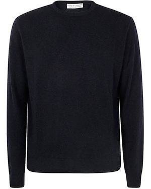 FILIPPO DE LAURENTIIS Long Sleeves Round Neck - Blue