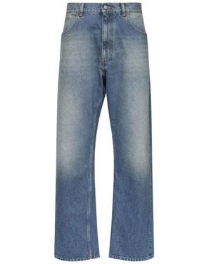 MM6 by Maison Margiela Trousers 5 Pocket - Blue