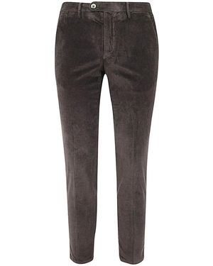 Michael Coal Mc-Brad Plus 2741 Capri Trousers - Grey