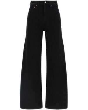 Agolde 'Low Curve' Jeans - Black