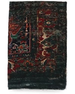 Faliero Sarti New Carpet Print Stole - Black