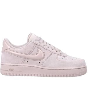 Nike Air Force 1 Suede Trainers - Pink
