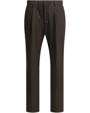 Herno Casual Drawstring Pants - Gray