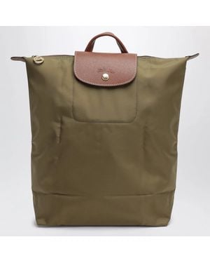 Longchamp M Le Pliage Original Backpack - Green