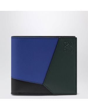 Loewe Puzzle And Bifold Wallet - Blue