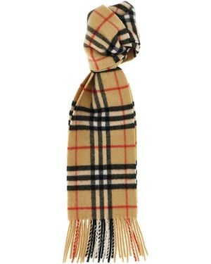 Burberry Cashmere Scarf - Metallic