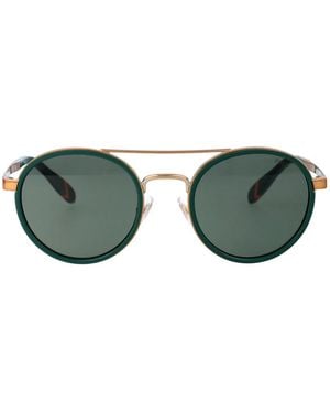 Polo Ralph Lauren Antique Metal Sunglasses - Green