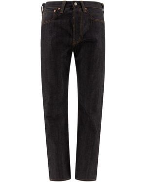 Levi's "Vintage Clothing 1947 501" Straight-Leg Jeans - Black