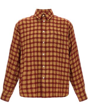 Willy Chavarria 'Veterano' Shirt - Brown