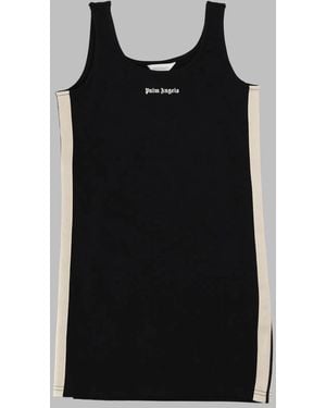 Palm Angels Pa New Track Dress Girl - Black