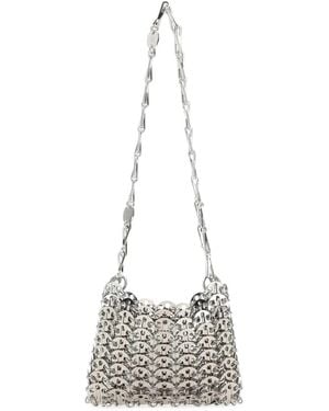 Rabanne Brass Handbag - White
