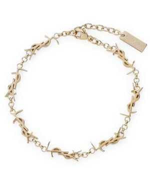 Saint Laurent Bracciale Cassandre - Metallic